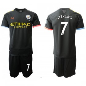 Fußballtrikots Manchester City STERLING 7 Kinder 2019-2020 Kurzarm Auswärts-trikot kaufen